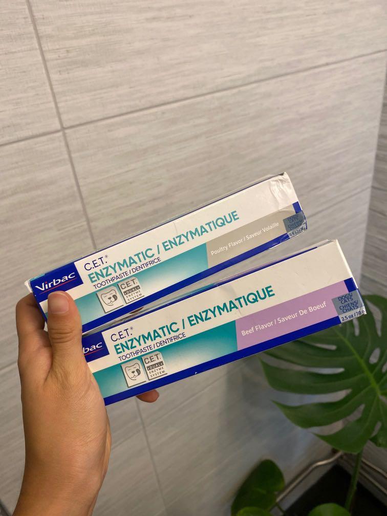 Virbac CET Enzymatic Dog Toothpaste, Pet Supplies, Health & Grooming on