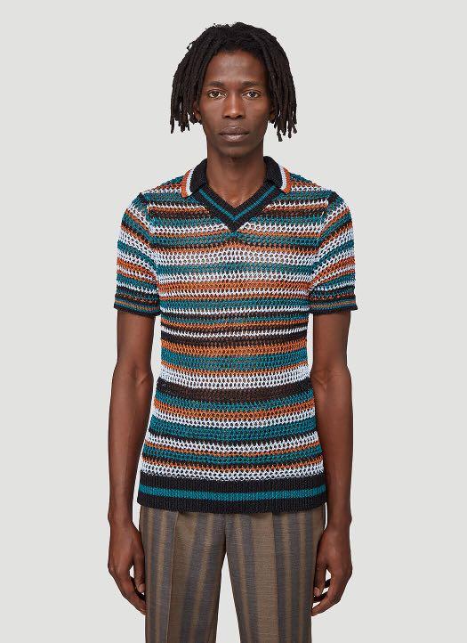wales bonner mesh polo