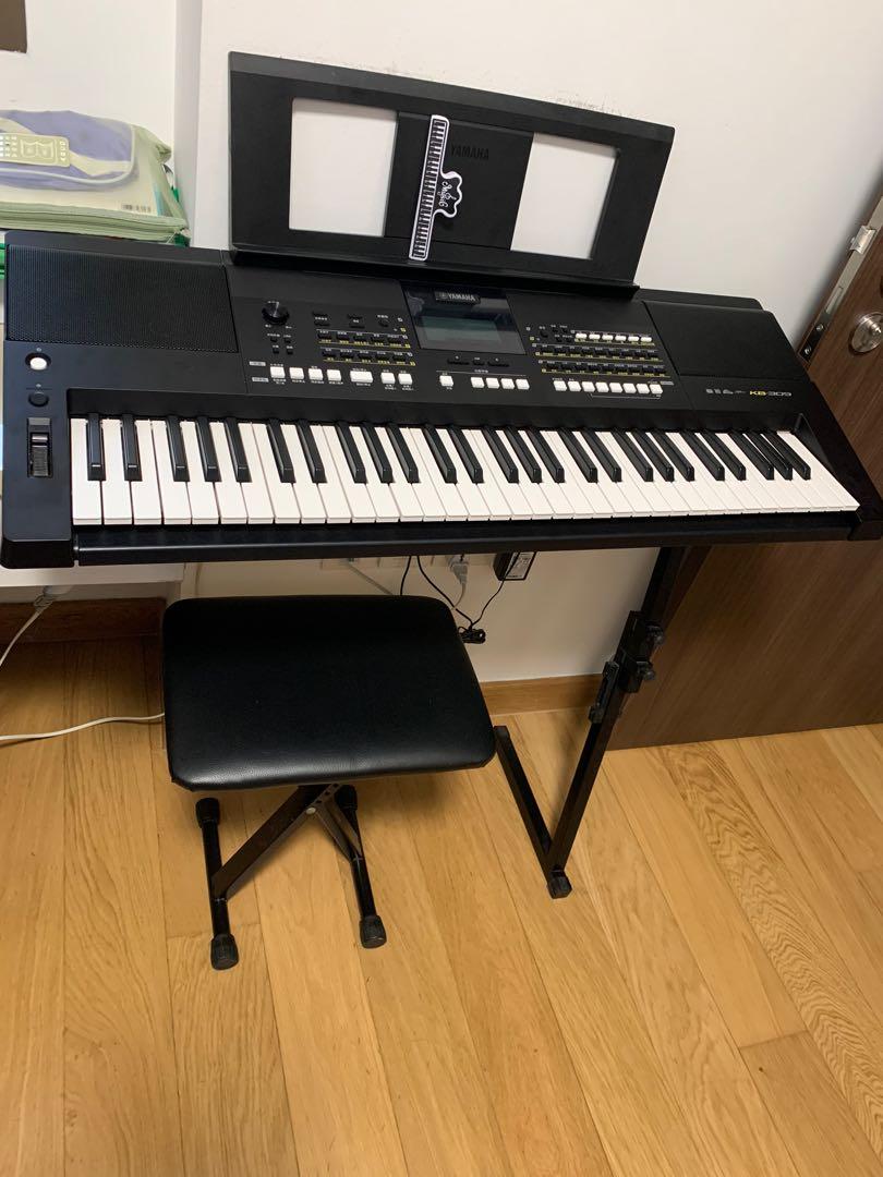 YAMAHA Electronic Piano KB309 61Key, Hobbies & Toys, Music & Media