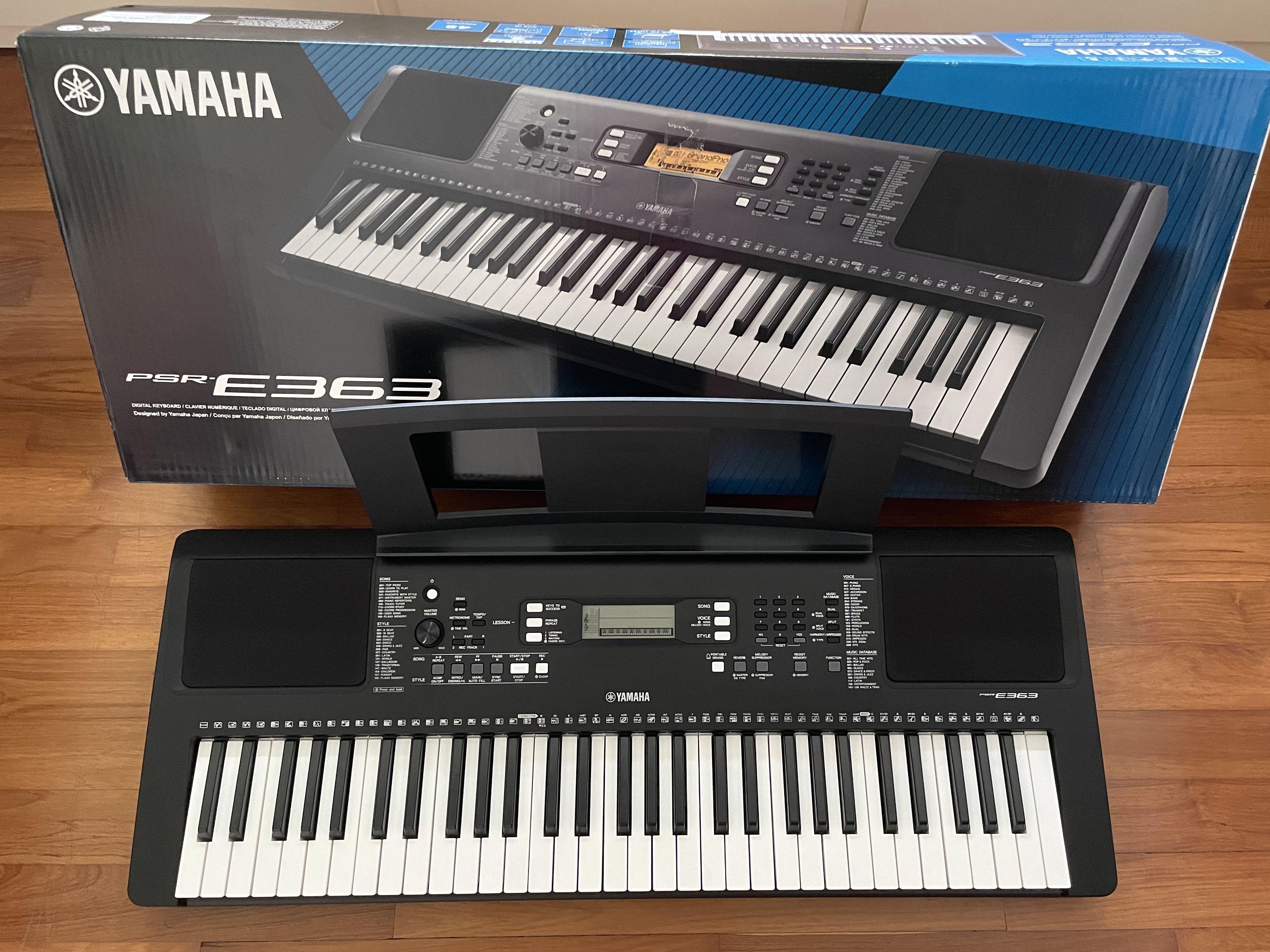 Yamaha keyboard 363 discount