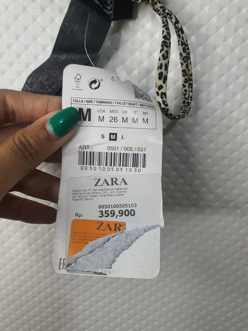 ZARA LEOPARD PRINT BIKINI