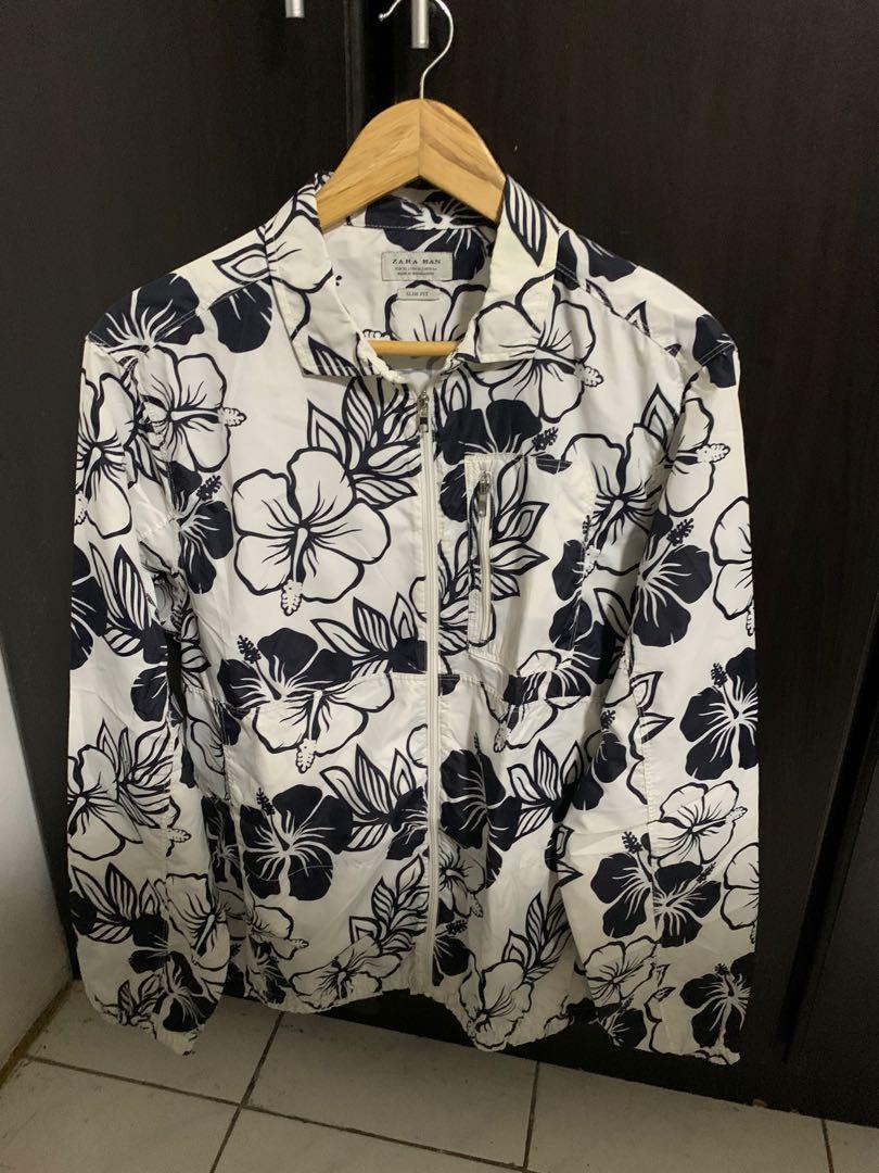 Zara man harrington slim fit discount