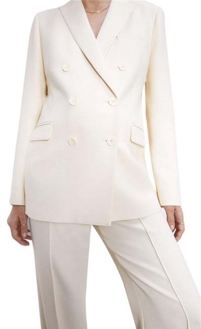 White double breasted blazer women best sale