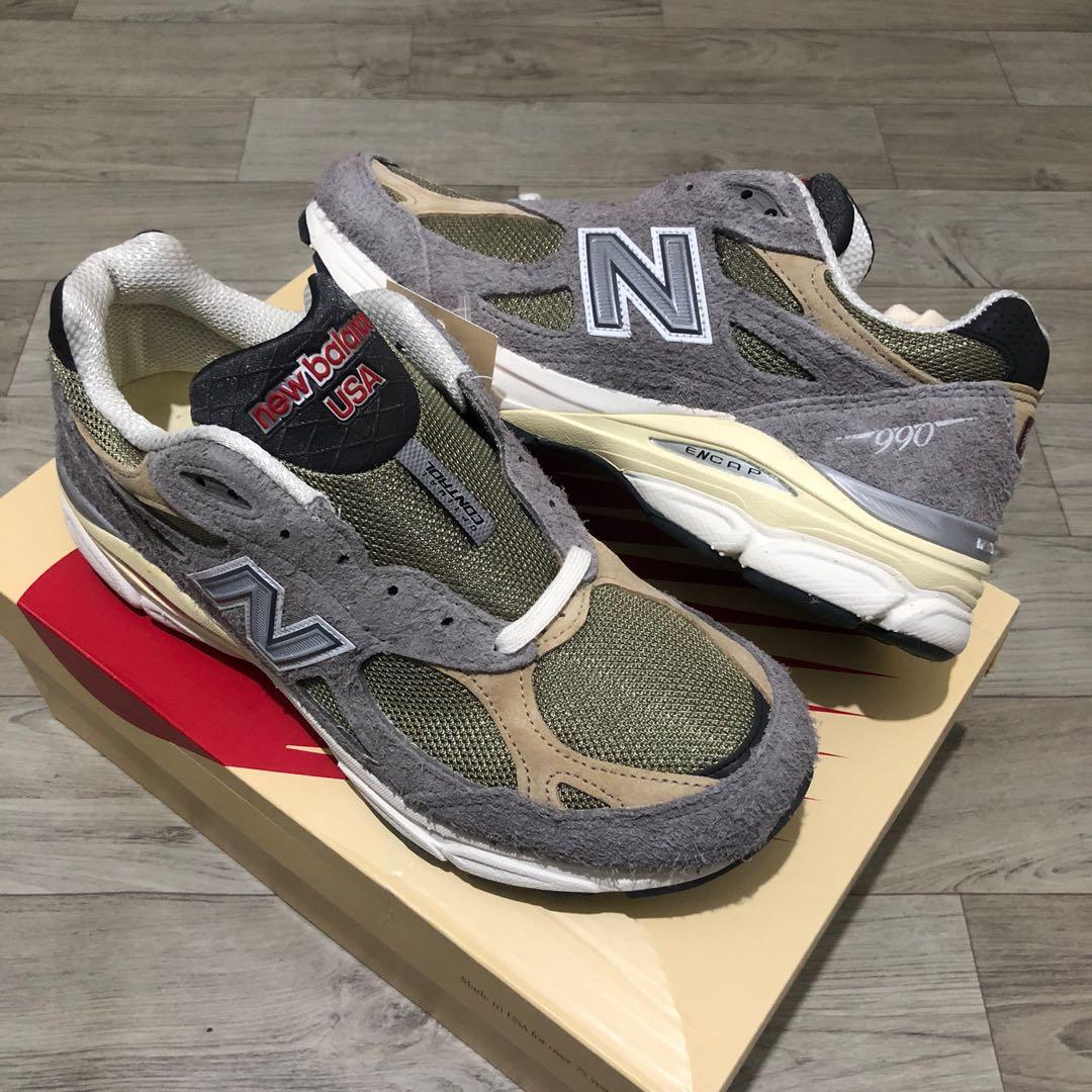 100% Authentic New Balance 990 v3 M990TG3 Marblehead with Incense by Teddy  Santis sz. 9.5 US 9 UK
