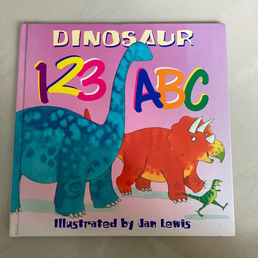 123 ABC Dinosaur, Hobbies & Toys, Books & Magazines, Children's Books