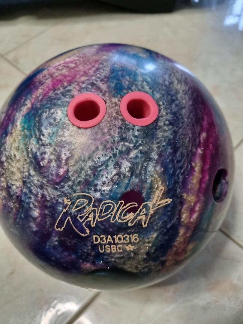 12 Pound Radical Dart Bowling Ball, Sports Equipment, Sports & Games
