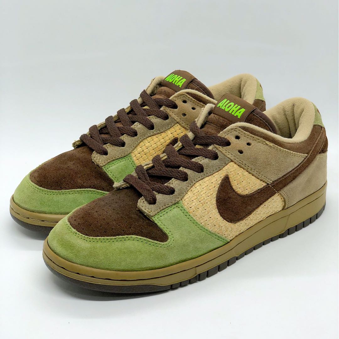 2004 Aloha KICKS Hawaii Dunk Low Premium, Men's Fashion ...