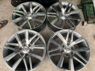 20” Fortuner 4th gen design used mags 6Holes pcd 139