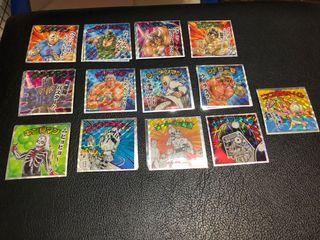 日本🇯🇵餅貼 筋肉人 星矢 仙魔大戰 懷舊貼紙
