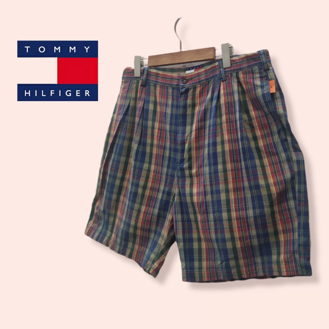 Tommy hilfiger shop plaid shorts
