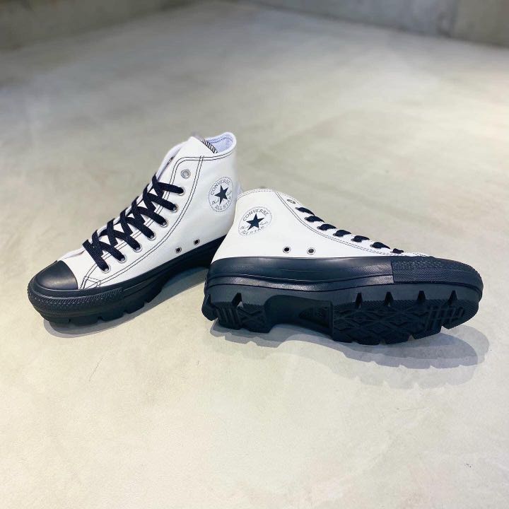 【預訂貨品】CONVERSE ALL STAR 100 CHUNK HI 白黑色厚底鞋