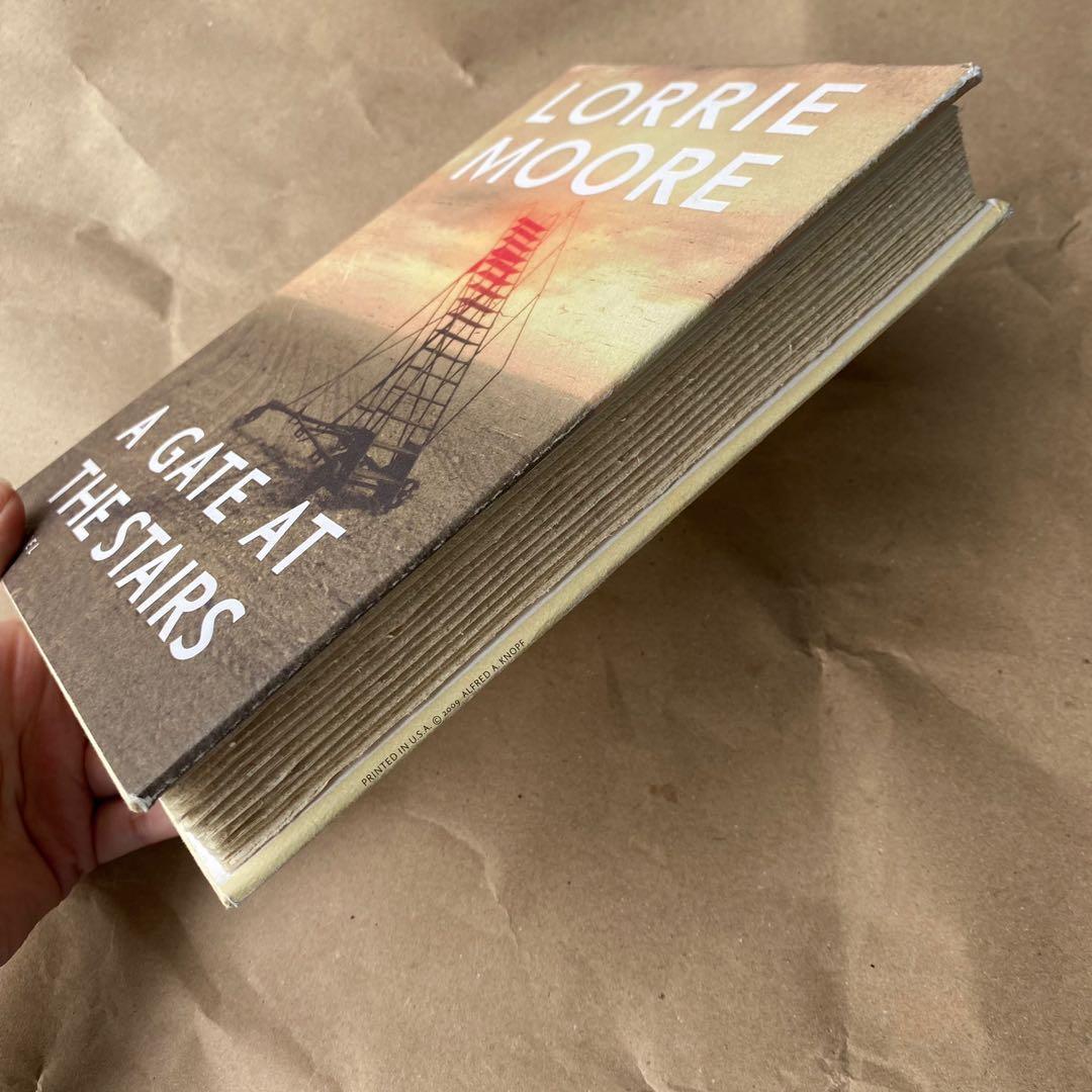 A gate at the stairs by Lorrie Moore, Hobbies & Toys, Books & Magazines