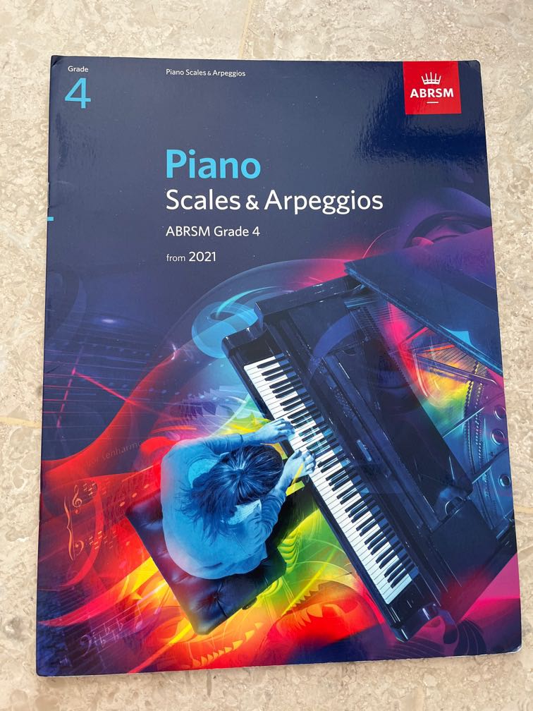 Piano Scales & Arpeggios ABRSM Grade 3 Exam Music Book 