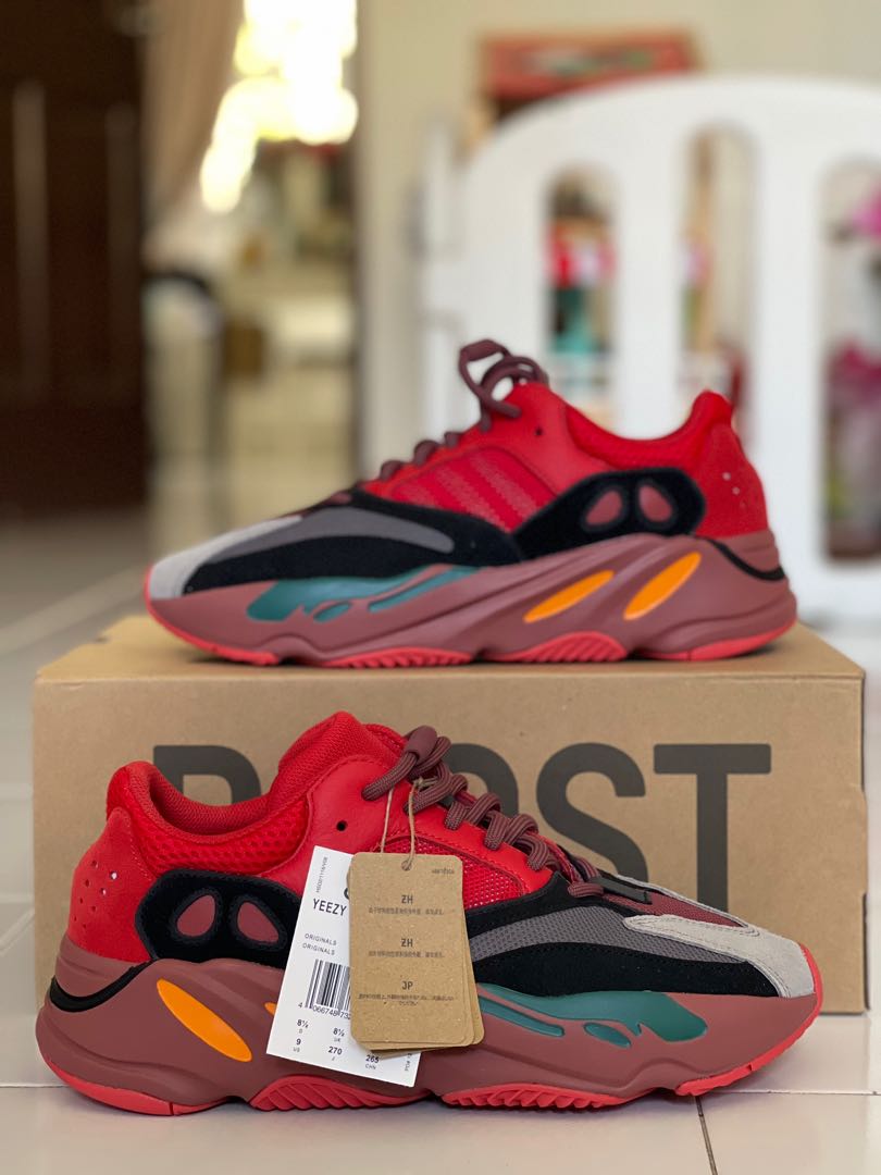 adidas gazelle silver green womens Adidas Yeezy Boost 700 Hi-Res Red – Moneykickz main image 0