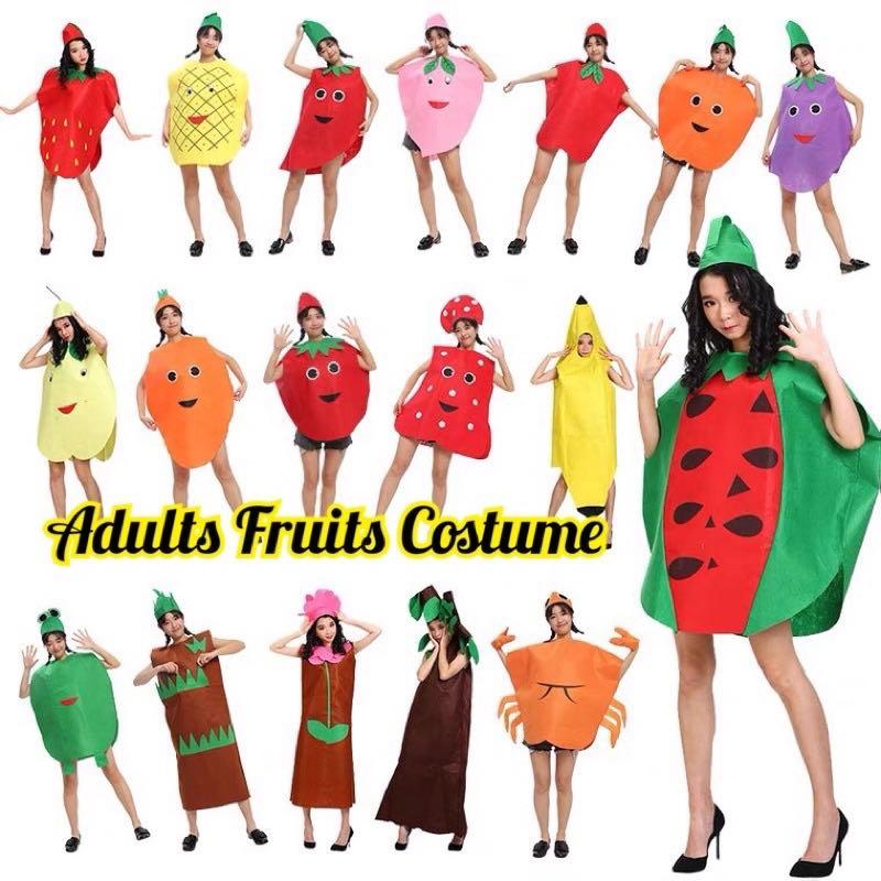 Fruit and vegetable fancy dress costumes shop