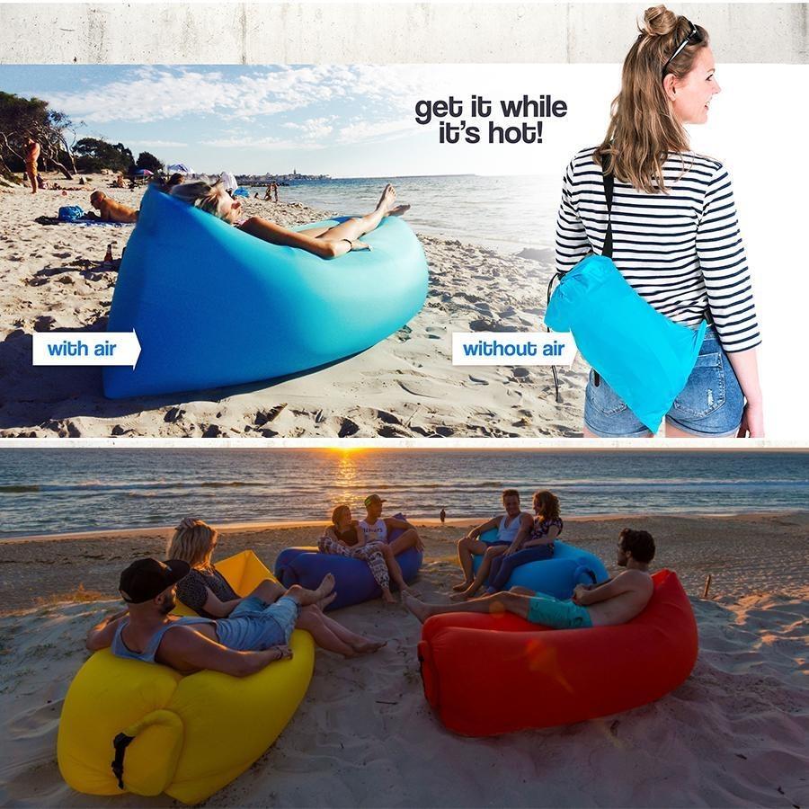 Wind blow store up beach chair