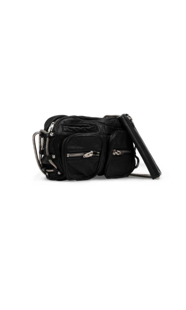 Alexander Wang Brenda Chain Shoulder Crossbody Sling Bag Women s