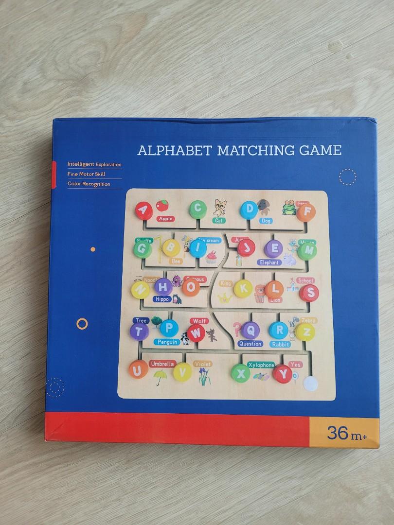 Alphabet Matching Game ABC For 2 Years Above Hobbies Toys Toys