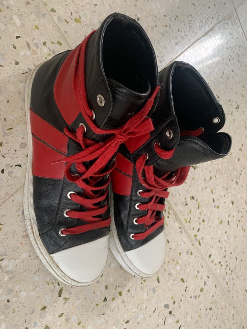 AMIRI HIGH TOP SNEAKERS, 男裝, 鞋, 波鞋 