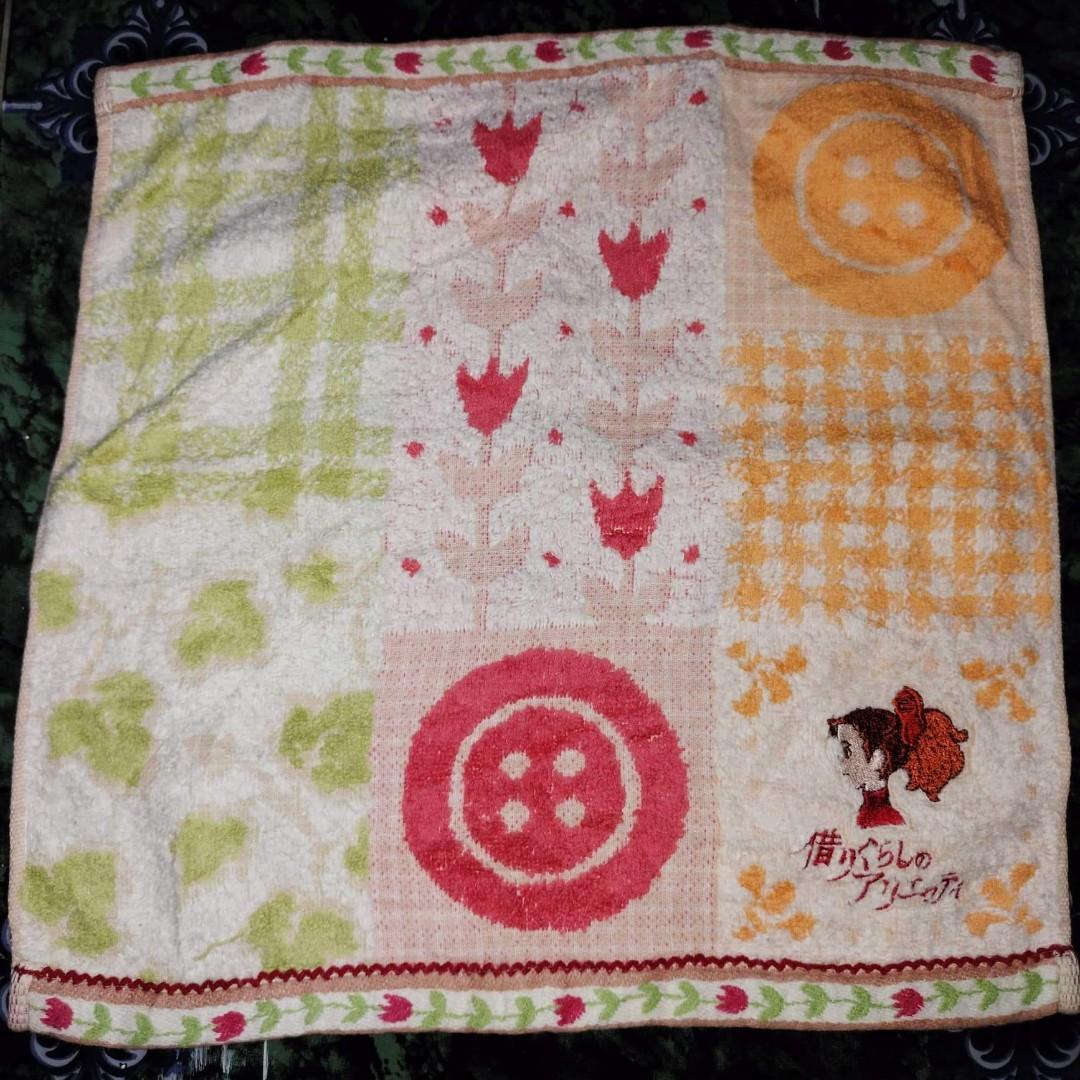 ARRIETY FACE TOWEL 14×14 (Category: Towels, Napkins & Holders) located in Cagayan de Oro. Submitted by mmmdshop (Listing ID 1177013559, Image 1). Description: Large face towel 14x14 from Japan slightly used to good as new. JAPAN SOURCE. CHECKOUT OUR FB PAGE "HOUSE OF SCARVES COLLECTION"..