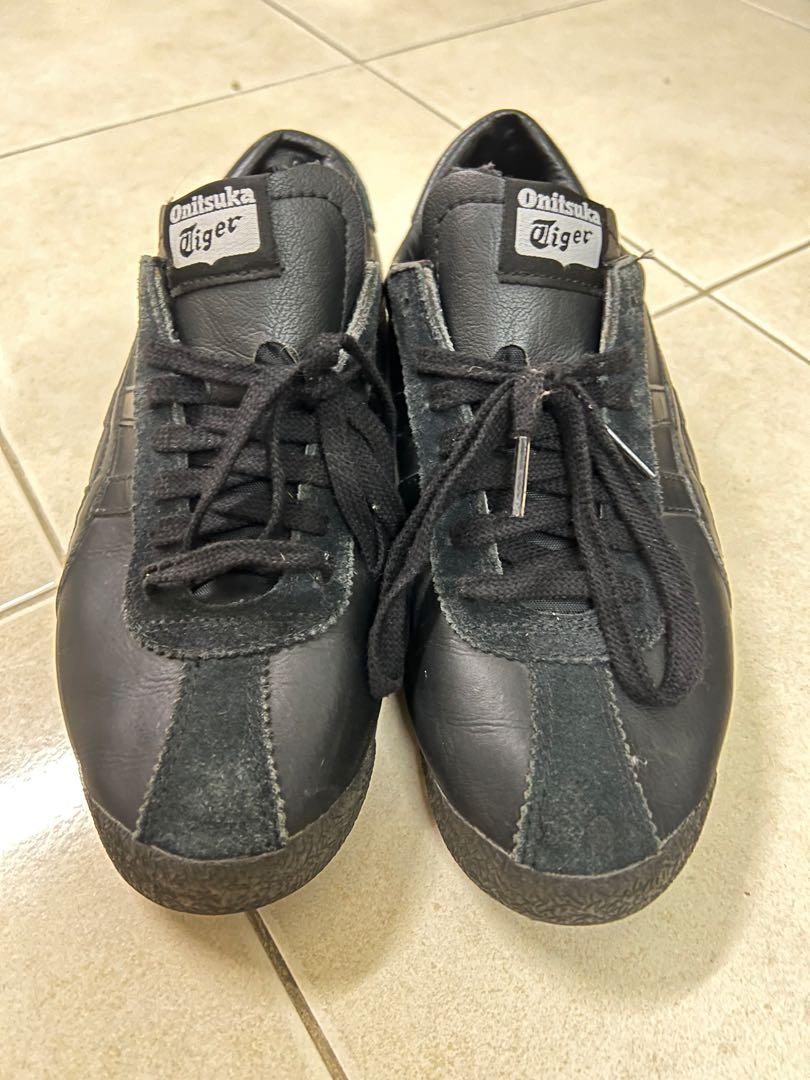 Asic onitsuka tiger all black Men s Fashion Footwear Casual