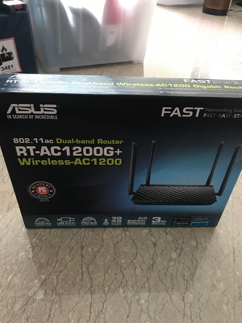 Asus AC1200 Router (good for supporting Wifi 5 devices), Computers
