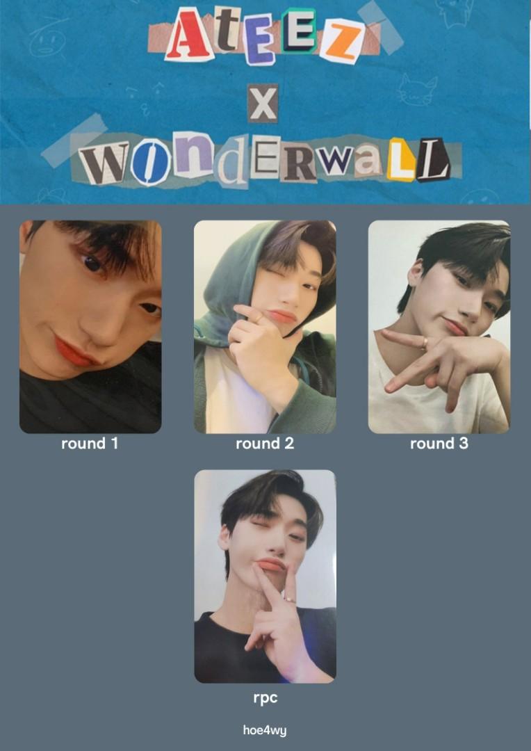 Ateez Wonderwall MD Photocards, Toys & Collectibles, Fan