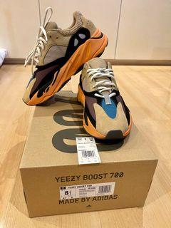 Authentic Adidas Yeezy 700 Enflame Amber
