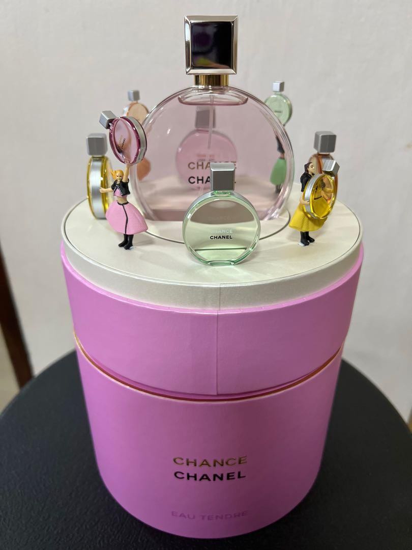 Chanel Beauty Collectible Chance Eau Tendre Music Box, Luxury, Accessories  on Carousell