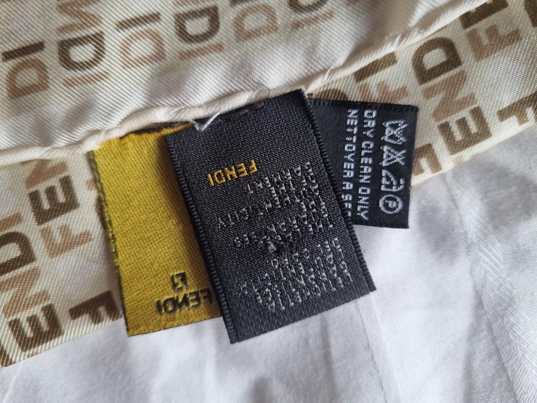 Authentic fendi tag discount