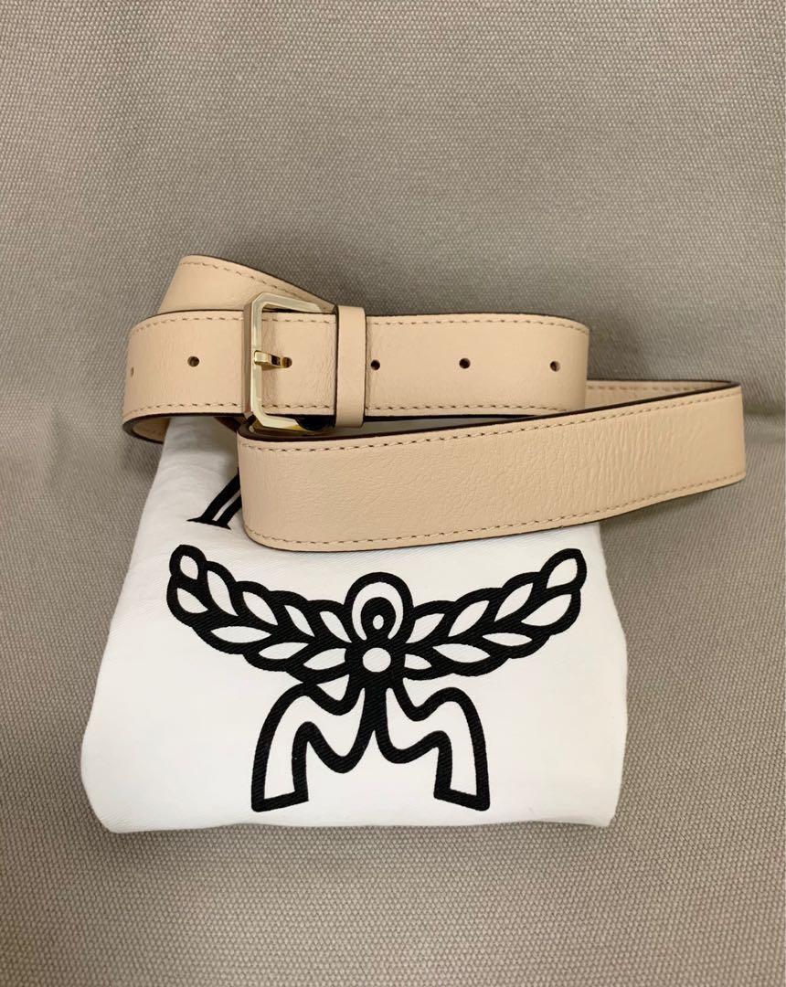 Mcm belt beige clearance