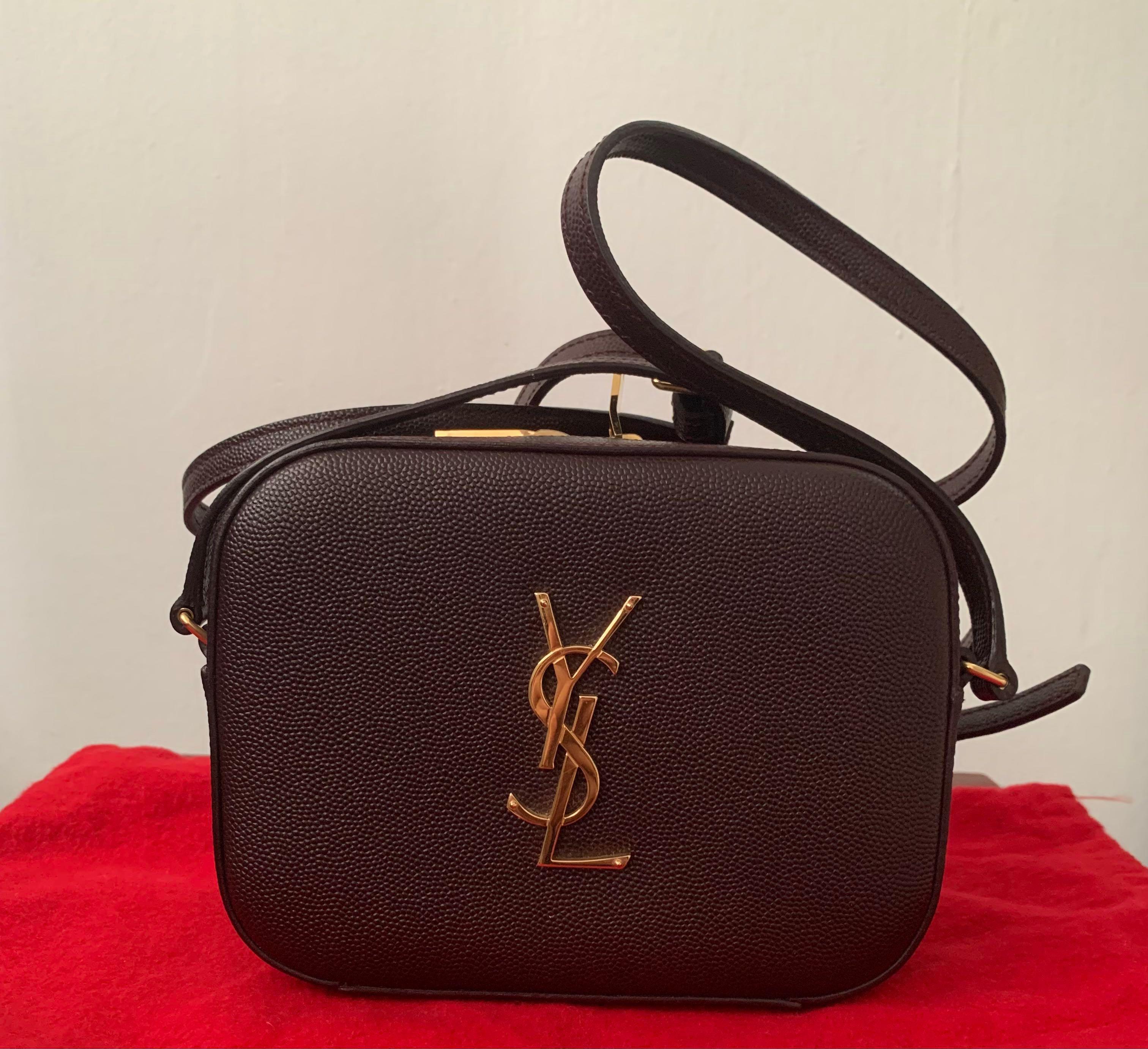 Monogram ysl new arrivals camera crossbody bag