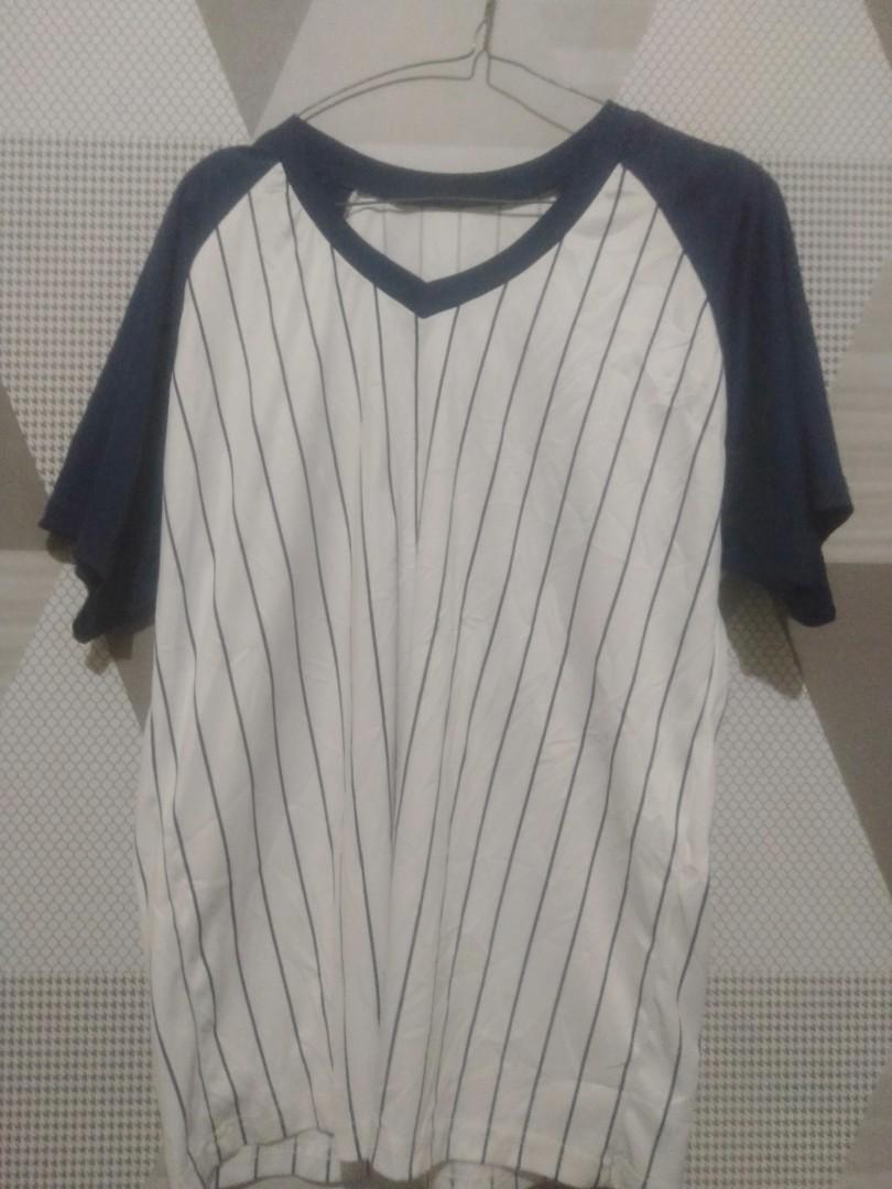 Bahan baju baseball sales