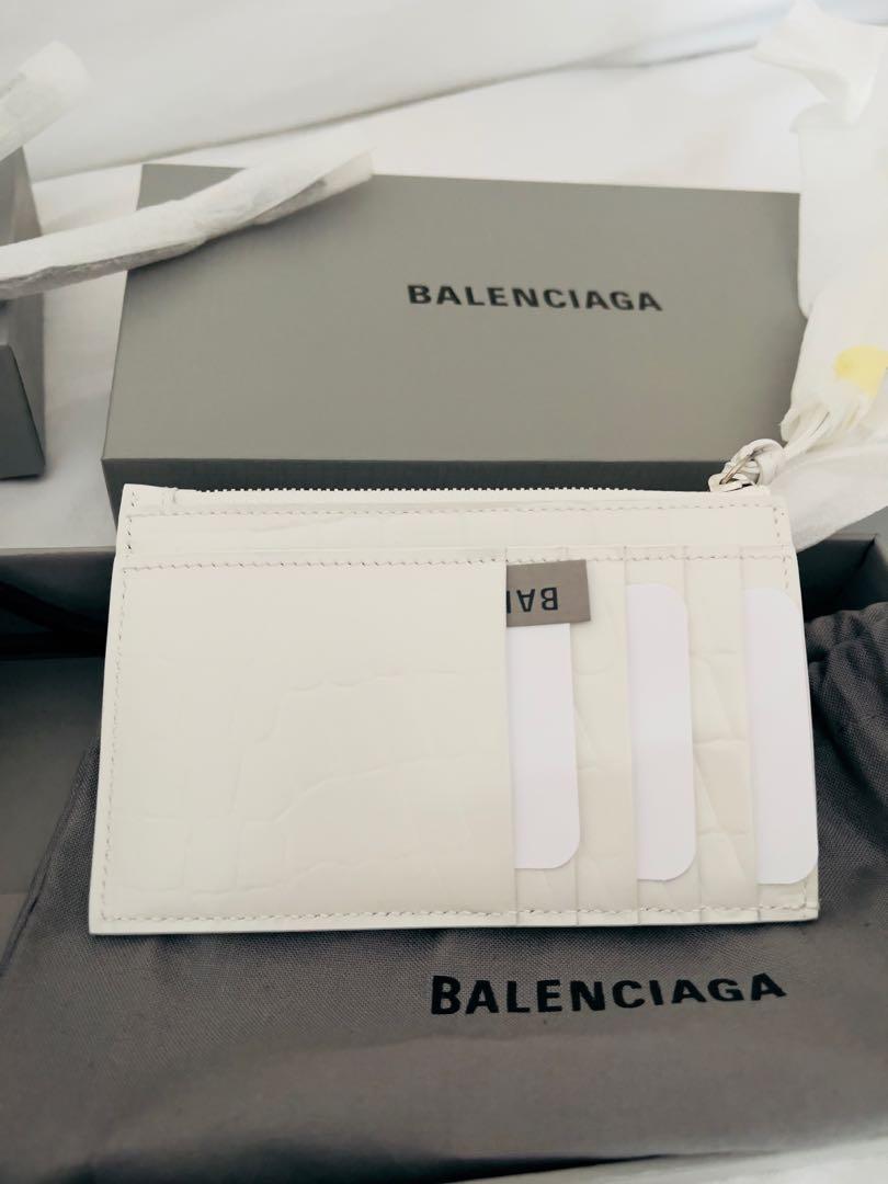 BALENCIAGA card holder and coin pouch wallet, Women's Fashion, Bags