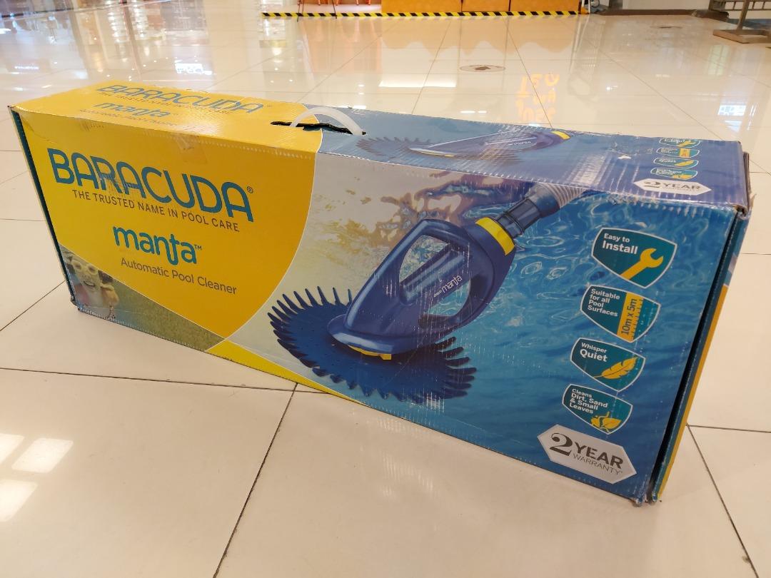 BARACUDA MANTA AUTOMATIC POOL CLEANER, Furniture & Home Living