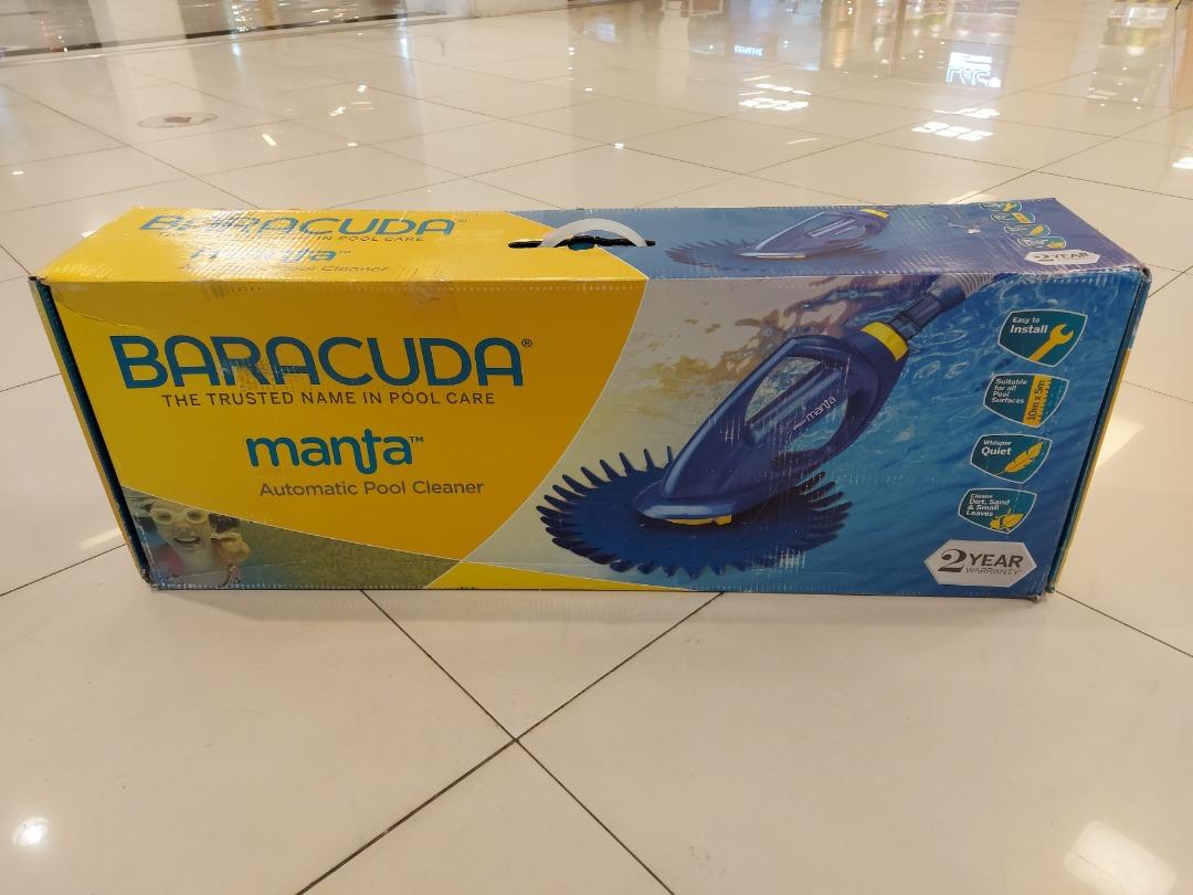 BARACUDA MANTA AUTOMATIC POOL CLEANER, Furniture & Home Living