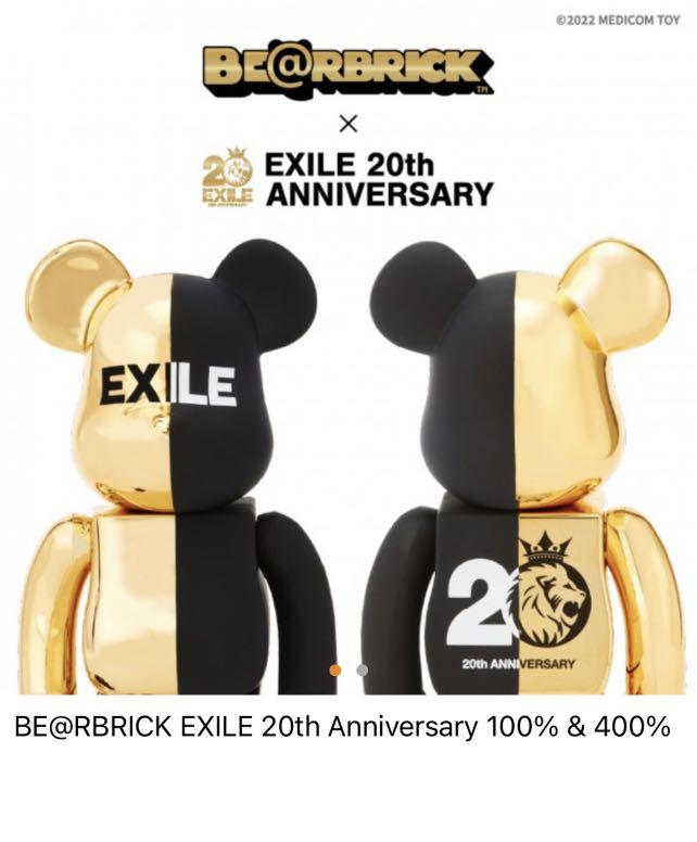 Bearbrick Exile 20th Anniversary 100% & 400%