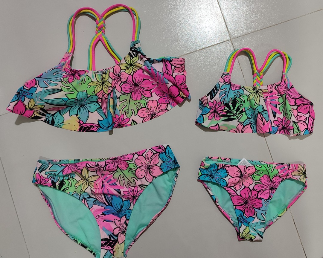 Twinning Swimsuits for Mother and Daughter, Women's Fashion, Swimwear ...