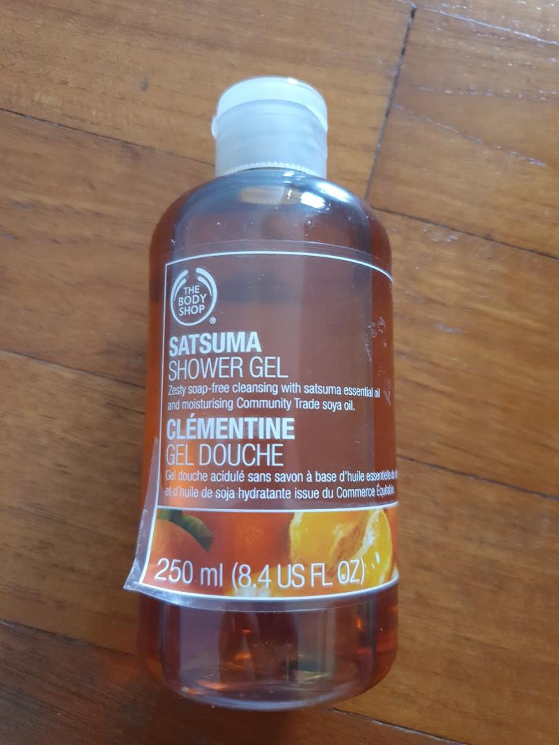 Body Shop Satsuma Shower Gel 250ml, Beauty & Personal Care, Bath & Body