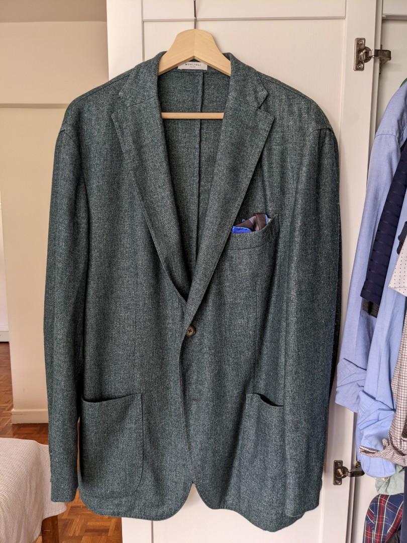 Mens 54 deals long sport coat