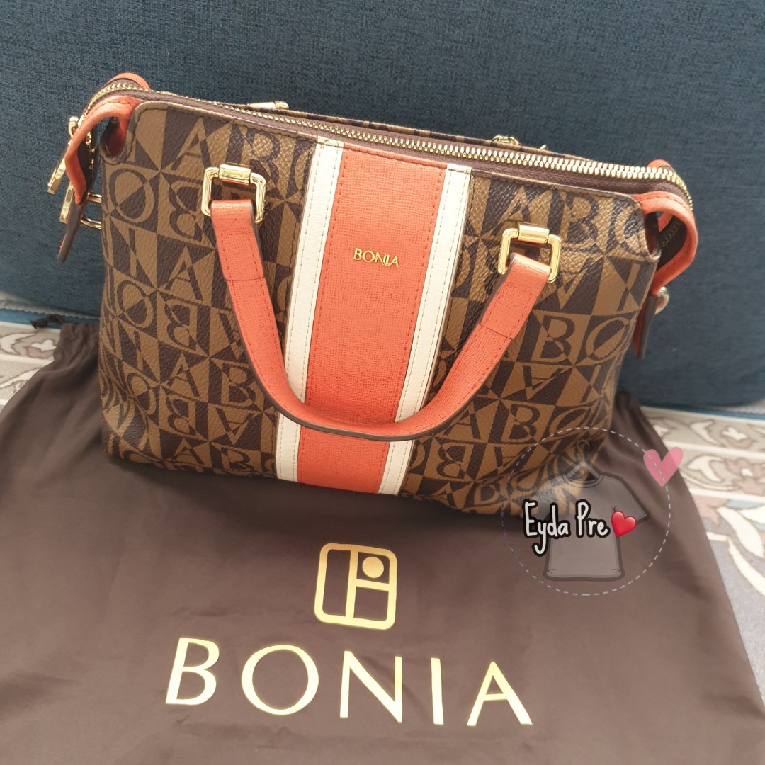 Authentic original BONIA black bag, Luxury, Bags & Wallets on Carousell