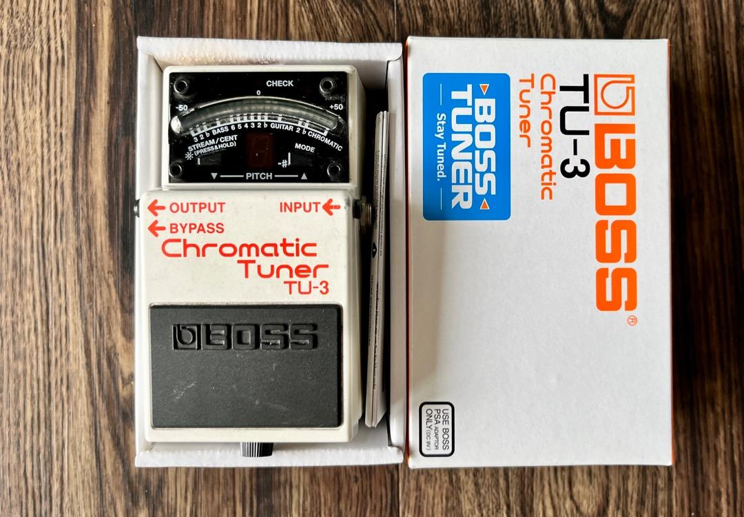 BOSS TU-3 Chromatic Tuner Pedal, Hobbies & Toys, Music & Media