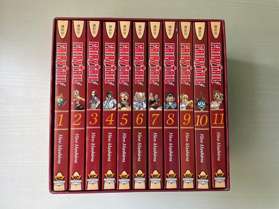 Brand new -Fairy tail manga box set 1 volume 1-11, Hobbies & Toys