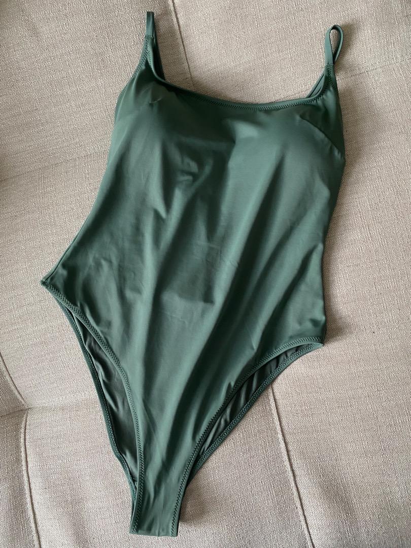 H&m green swimsuit 2025