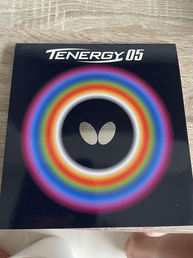 Butterfly Tenergy 05 Red 2.1mm Table Tennis rubber, Sports