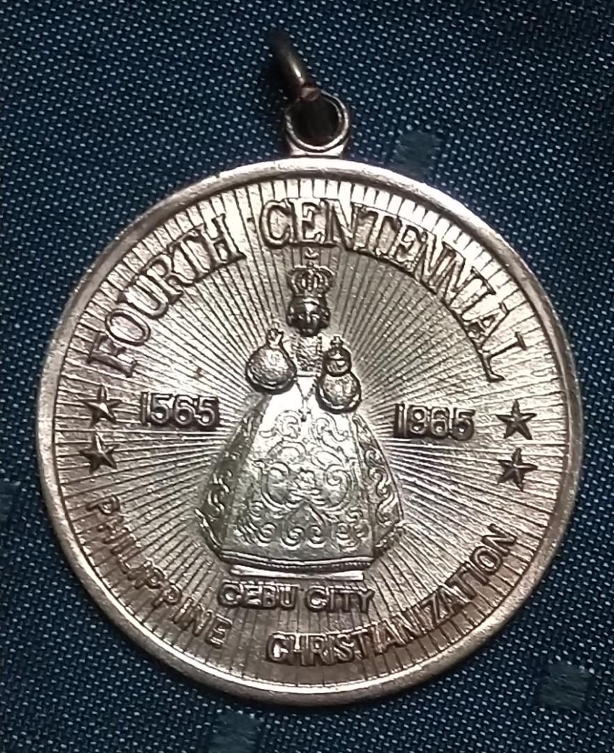 Cebu City Fourth Centennial (Category: Currency) located in Manila. Submitted by angeljane7778 (Listing ID 1177001224, Image 1). Description: 1565-1965 Fourth Centennial Cebu City Philippine Christianization Aluminum Medallion, Reverse Diosdado Macapagal Pres. Of the Philippines, Julio B. Rosales Archibishop of Cebu, Sergio Osmena Jr. City Mayor UNC condition, Php 3000 plus shipping php 150..