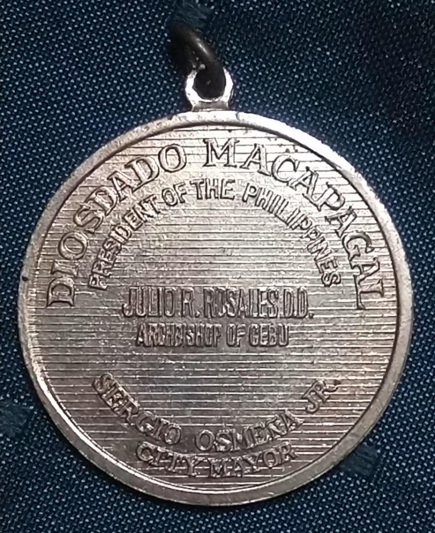 Cebu City Fourth Centennial (Category: Currency) located in Manila. Submitted by angeljane7778 (Listing ID 1177001224, Image 2). Description: 1565-1965 Fourth Centennial Cebu City Philippine Christianization Aluminum Medallion, Reverse Diosdado Macapagal Pres. Of the Philippines, Julio B. Rosales Archibishop of Cebu, Sergio Osmena Jr. City Mayor UNC condition, Php 3000 plus shipping php 150..