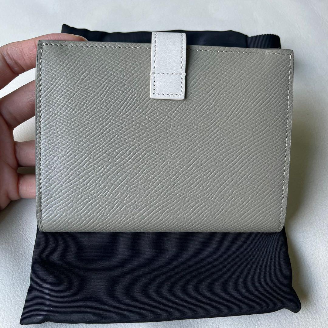 CELINE Medium strap wallet green purse 805000943251000