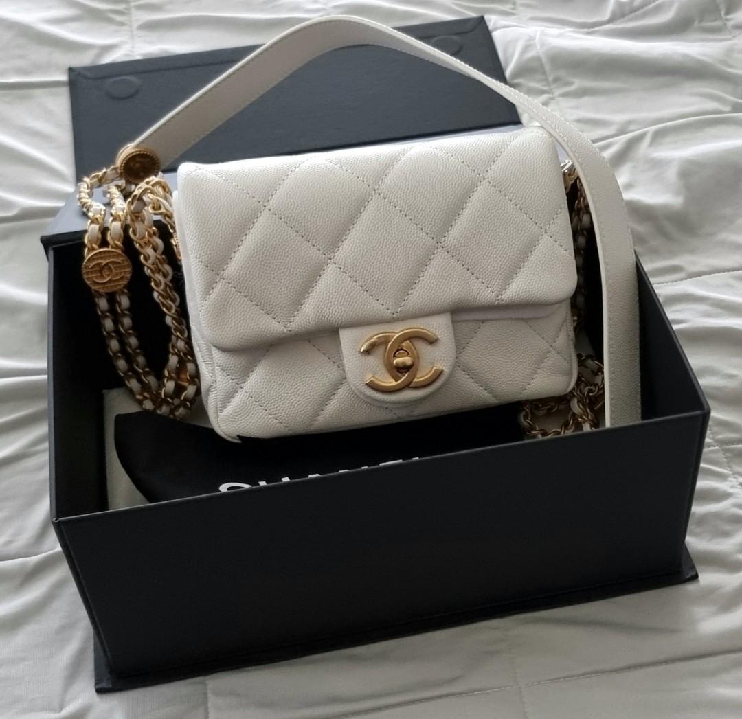 White bag chanel hotsell