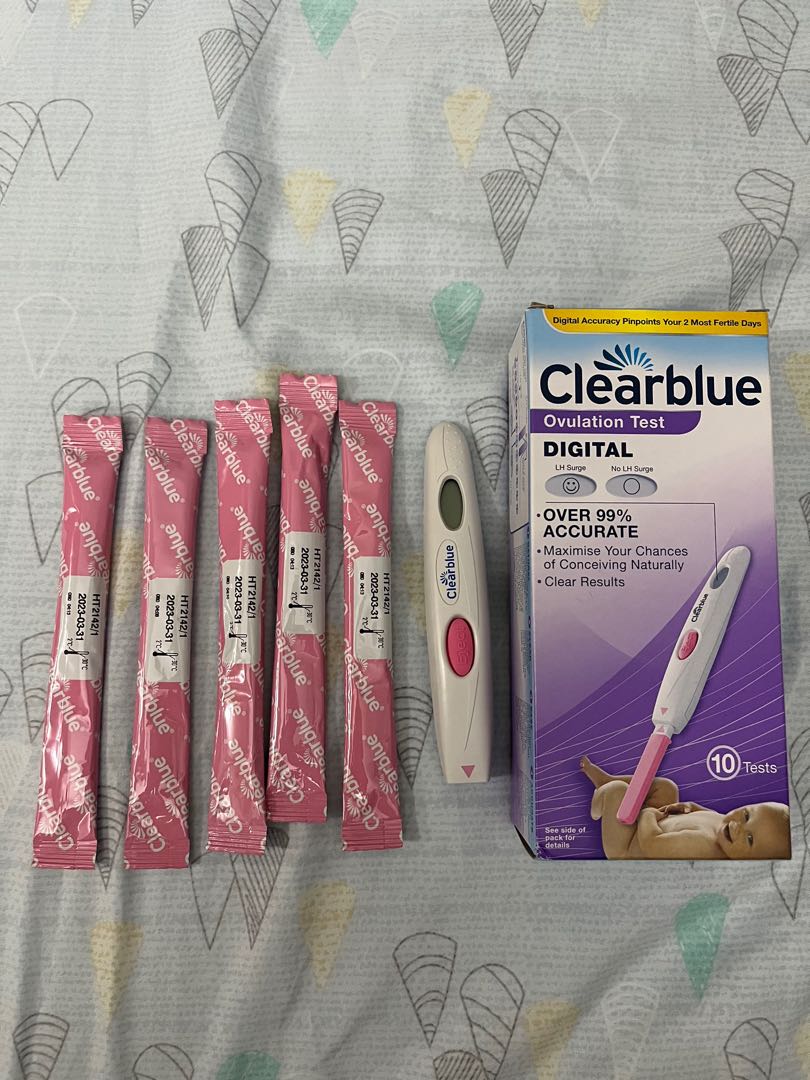 Clearblue ovulation test kit, Babies & Kids, Maternity Care on Carousell